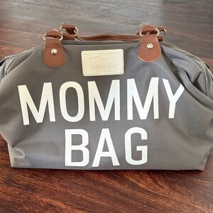Trendy Mommy Bag in Gray by